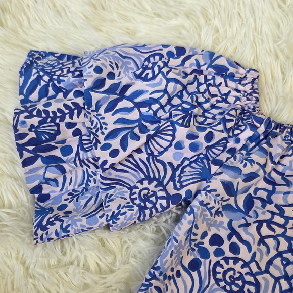 Lilly Pulitzer Off - The - Shoulder Top "Calla Lilly Pink" - Picture 6 of 10